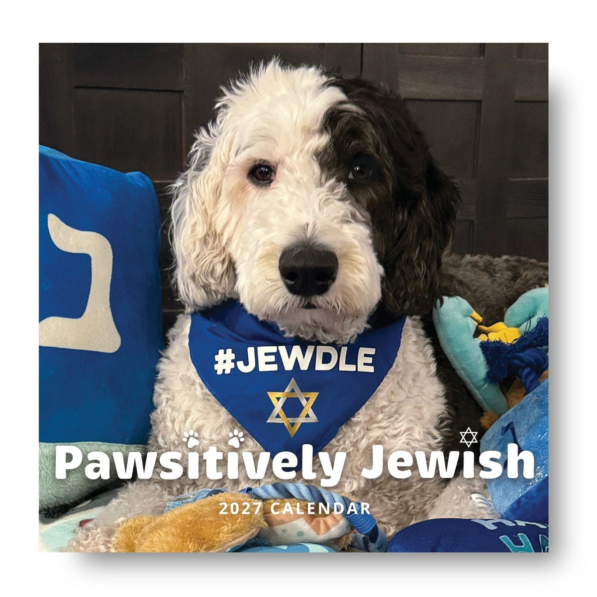 Pawsitively Jewish 2027 Wall Calendar