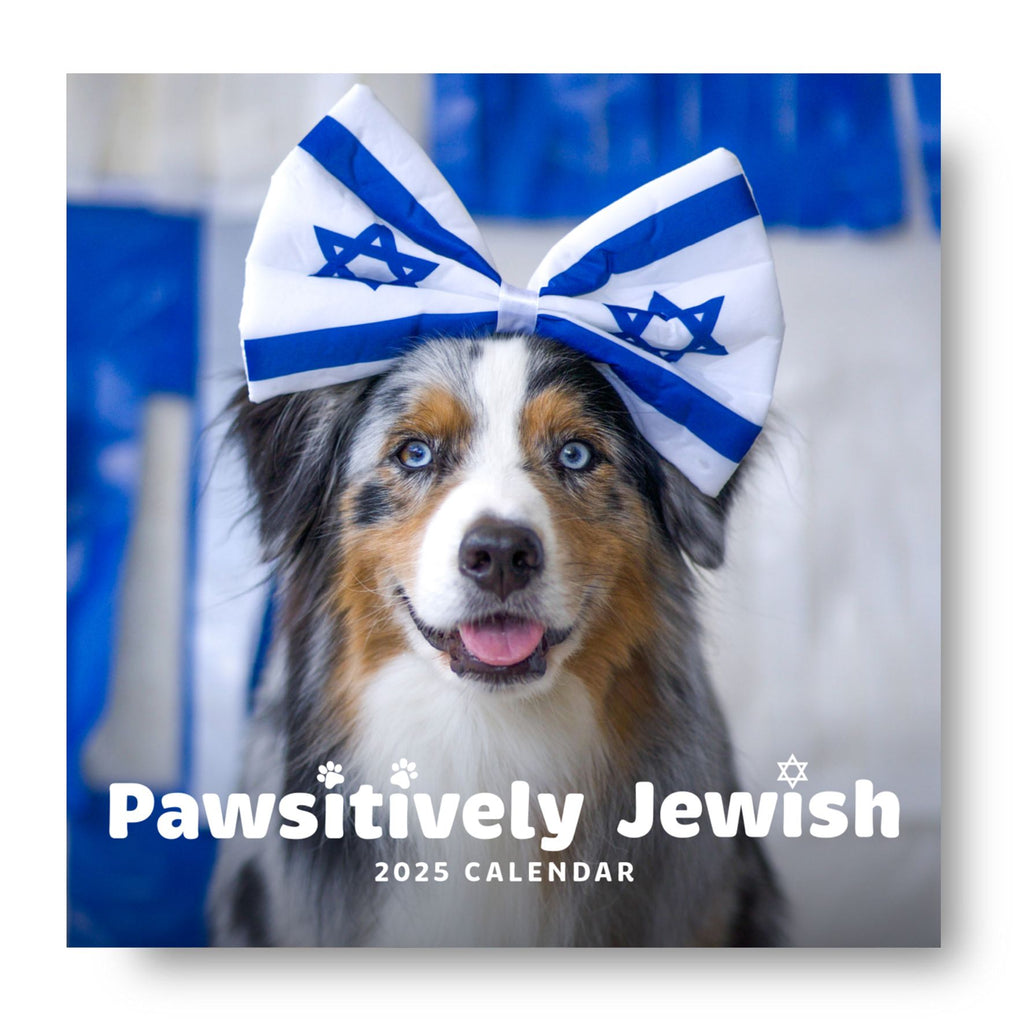 Pawsitively Jewish 2025 Wall Calendar